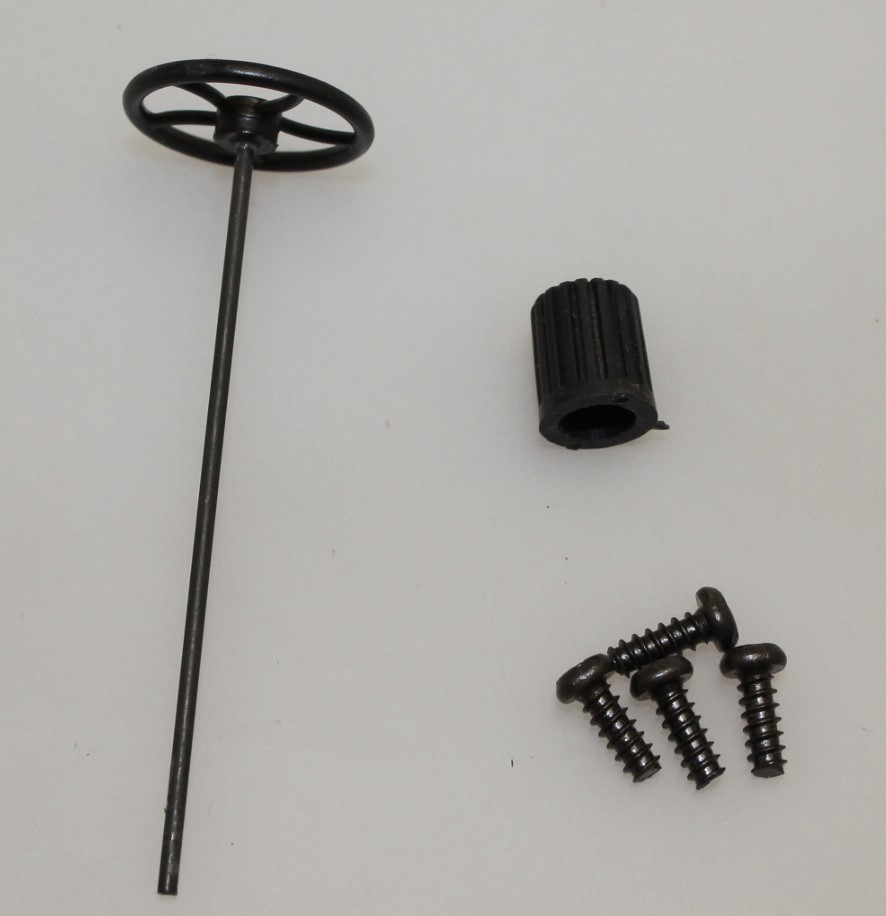 (image for) Break Wheel and Screws Black ( LS Kit Bashing )